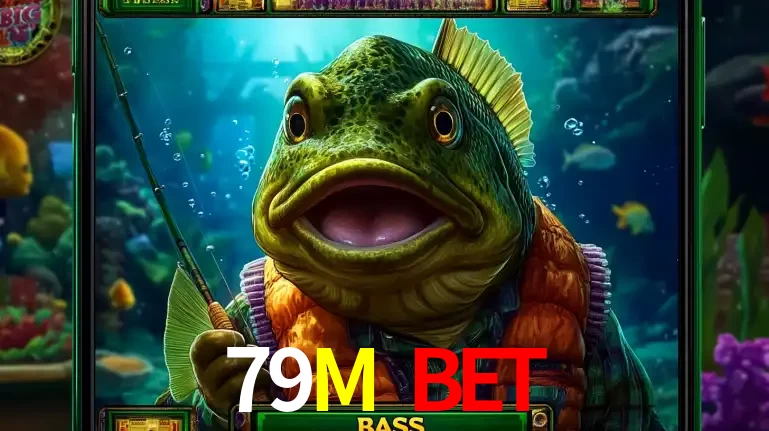 Personagem de peixe pescador do popular jogo de slot com tema de pescaria, uma das emocionantes opções de caça-níqueis para jogar e ganhar no cassino 79M BET.